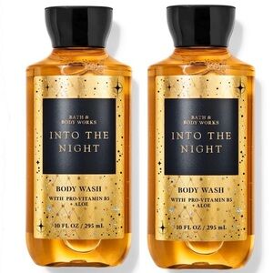 Bath & Body Works Into the Night Body Wash 2 Full Size Bottles
